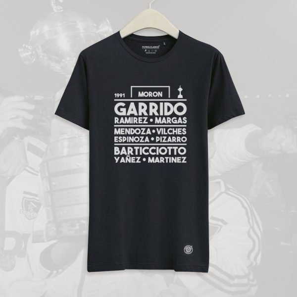 Polera Negra oncena 1991