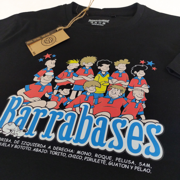 POLERA NEGRA BARRABASES B