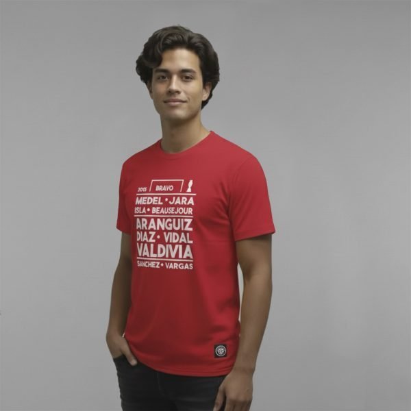 Polera Roja oncena 2015
