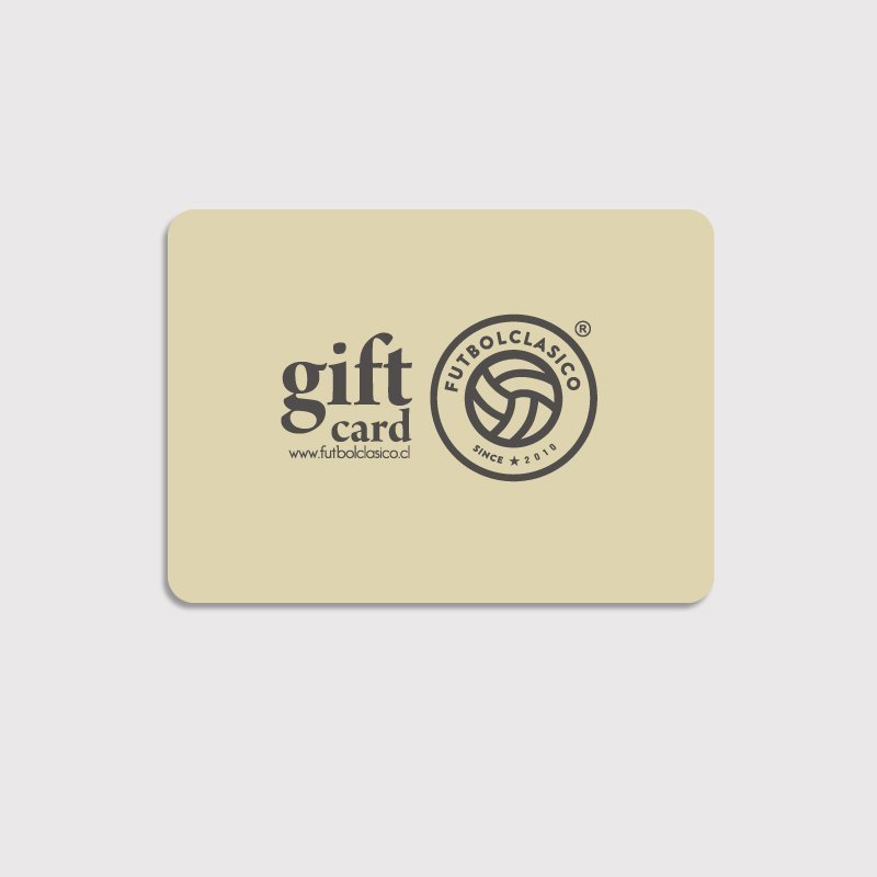 Gift Card FUTBOLCLASICO