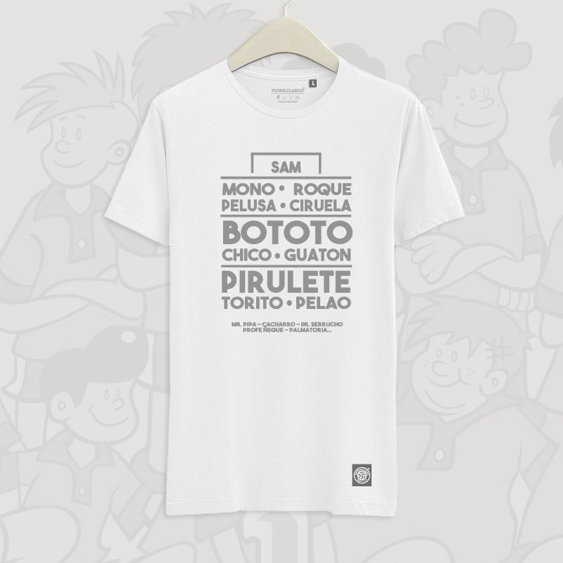 Polera Blanca Barrabases