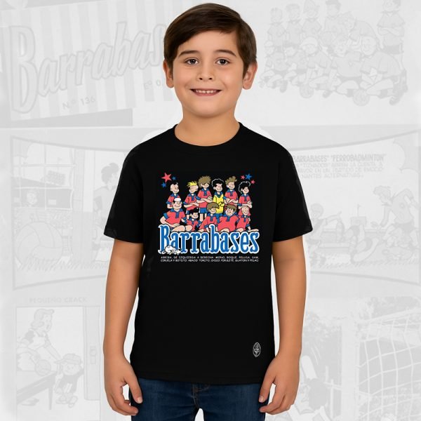 Polera Negra Niño Barrabases