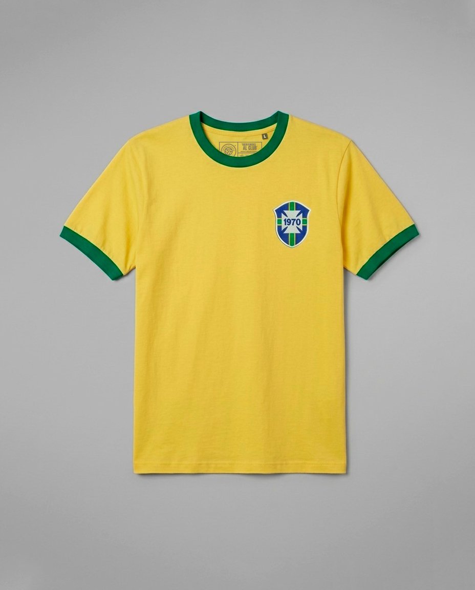 Camiseta Brasil 1970